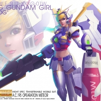 [สาวๆ]XXXG-01W Wing gundam Girl(Fan-art )